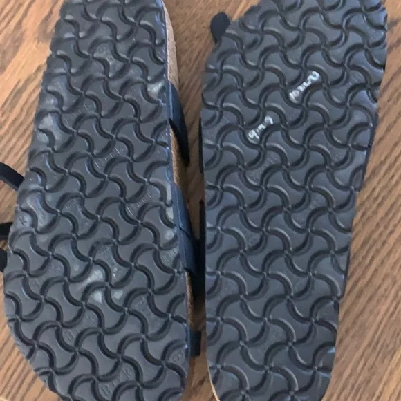 Birkenstock Black Strappy Sandals - Picture 2 of 5